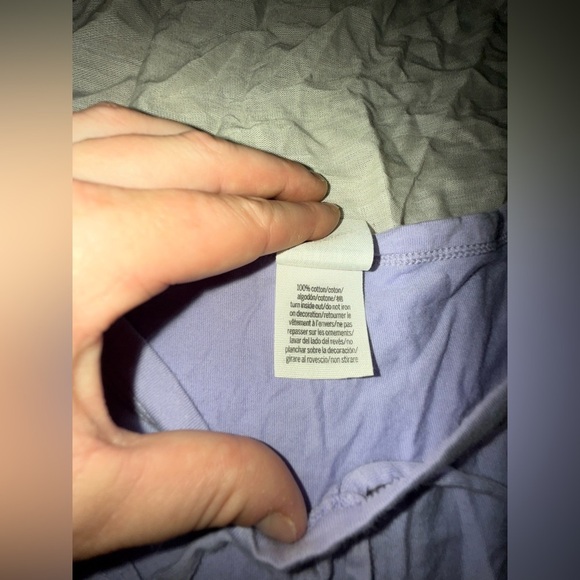 PINK Victoria's Secret Lavender Tee - Picture 4 of 5